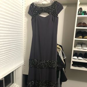 Badgley Mischka evening gown